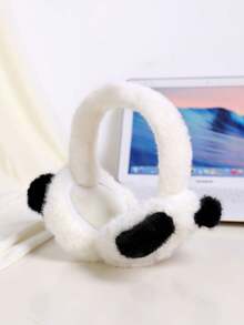 1pc Women/Student Winter Ear Muffs, Panda & Capybara Design, Foldable For Easy Storage, Warm & Windproof Ear Protection, Suitable For Outdoor, Commuting Fall - Multicolor - View 13