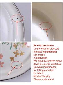 1.2L Large Capacity Enamel Coffee Pot, European Classic Bird & Flower Pear-Shaped Kettle, Thick Flat Bottom Design, (2 Cleaning Sponges Included), Suitable For Gas & Electric Stove, Coffee & Tea Brewing, Ideal For Outdoor Picnics, Family Gatherings, Holiday Parties, All Seasons