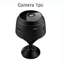 1个/2个迷你摄像头，无线远程监控摄像头，支持1080P高清视频，2.4G WiFi，广角监控和远程查看，家用安防监控摄像头