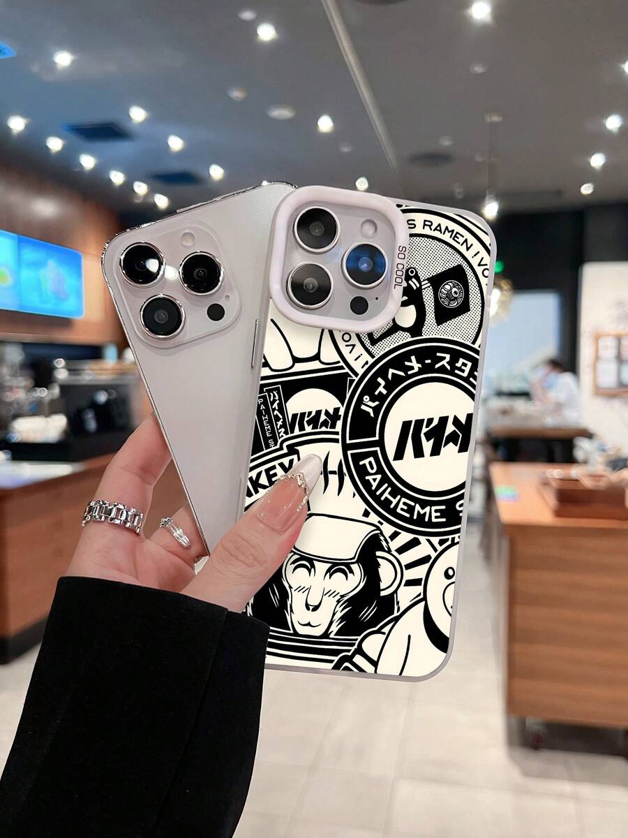 Bonita funda de animalitos para móvil, con un mono juguetón y un oso alegre. Es compatible con los modelos  17,  16,  16 Pro Max,  15,  15 Pro Max,  14,  13,  12 y  11 Pro. Está hecha de TPU y ofrece protección a prueba de golpes. Ideal para amantes de los animales, niños, cumpleaños, festividades y como regalo creativo para amigos y familiares.