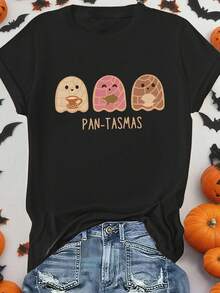 Women T-Shirts - Black - View 1