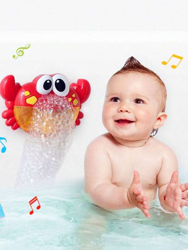 Baby Bath Toys, Electric Crab Bubble Toys, Showerhead, Baby And Children, Boys And Girls, Bathroom Bathing And Water Play, Birthday Gifts, Christmas Gifts
