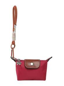 女士时尚简约迷你零钱包装饰可挂在包包上，多种颜色可选，小礼物可作为礼物送给最好的朋友，适合女士钱包迷你钱包零钱包手拿包零钱包