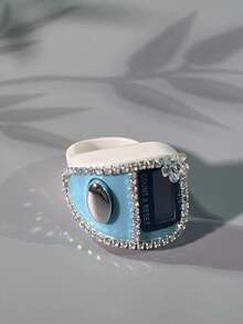 New Rhinestone Ring Electronic Counter, Compact And Portable, Suitable For Knitting, Tasbih (Prayer Beads), Games, Sports, And Other Counting Purposes - Multicolor - View 14