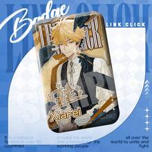 1pc Link Click Rectangle Badge Merchandise - New Maf Of Dreams Link Click Anime Merchandise - Featuring Main Characters Gao Tian, Shen Xiaoshi, Lu Guang, Qiao Ling, Vein, Xia Fei, Liu Xiao - Perfect Gift For Birthday, Holidays, Christmas, Seasons - Badge, Keychain, Halloween - Multicolor - View 25