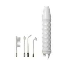 4-In-1 High Frequency Electrode Wand Facial Skin Care Spa Massager Device - 美規A型插(110-127V) - 查看 9