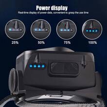 1pc High Power Fishing Light, 8 LED Beads, 500 Lumens, Rechargeable, Powerful Flashlight, High Brightness, Shockproof, Waterproof, ABS Material + Adjustable Elastic Strap, Adjustable Beam Angle, Sensor, Battery Level Display, Suitable For Camping, Fishing, Rescue, Hiking, Traveling, Great Gift For Husband, Dad, Men