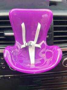 Car Air Vent Decoration Clip Doll Seat Doll House Accessory With Belt Seat For Labubu Doll Accessory - Multicolor - View 5