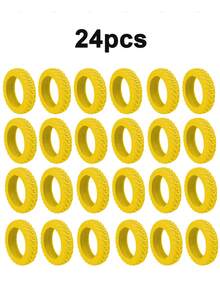 48/24/16/8件套行李箱轮套，包包挂饰，行李箱轮保护套，适用于8轮旋转行李箱，耐磨防噪音行李箱套，旅行必备配件