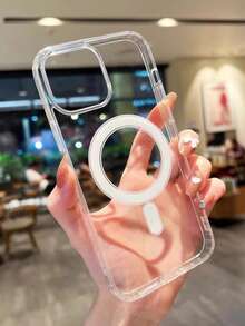 Sanrio Transparent Soft Gel Magnetic Charging Case | Compatible With Magnetic Charging, Shock-Resistant And Slim, Compatible With Apple/