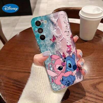 Classic Stitch Phone Case With Embroidered Butterfly Pattern, Fits Various Galaxy Models Including S25, S24, S23, S22, S21, S20FE, A05/A06/A14/A15/A16/A54/A55/A60, Note 10, 20, Plus, Ultra And A Series