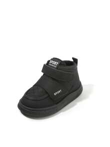 Botas de nieve antideslizantes para niños pequeños, modelo 2025, botas cortas para niños, suela blanda, para niños y niñas, invierno