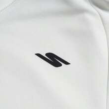 Skechers Soft Knit Jacket/Outerwear, Unisex Gym & Workout Wear P225U135-0019 - Bright White - View 4