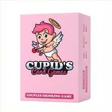 Cupid Card Game - Adult Date Night Drinking Game For Couples - Bedroom Game For Couples, Suitable For Boyfriends And Girlfriends - Adult Two-Player Game - Family Gathering Game, Halloween And Christmas Eve Game,Christmas Games, Christmas Gifts,Valentine's Day Game Cards - Multicolor - View 2