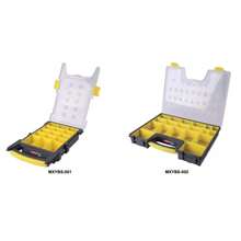 VENTDEPOT Cajas Plásticas Organizadoras, MXYBS-001, 1Pza, 15 Divisiones, 8.5" Base, 2.44" Altura, 13.32" Ancho, Plástico - Negro - Ver 4