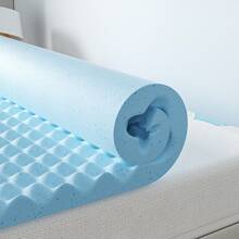 Queen Size Mattress - 1.5 Inch Cooling Gel Memory Foam Bed Mattress For Back Pain Relief, Breathable & Hypoallergenic, Bedroom Essentials (White, 2025 Best Seller)