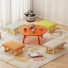 Cute Wooden Footstool, Small Bench For Bedroom, Living Room, Apartment, Entryway, Vanity Stool