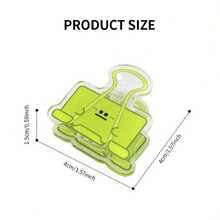 10pcs Colorful Cartoon Acrylic Clips, Office Supplies File Organizer, Creative Double-Sided Memo Holder, Fun File Organizer Clips, Cute Clips, Sticker Holder Clips, Christmas Holiday Gifts, Daily Storage Clips, Christmas Holiday Packaging Decor, Bag Sealing Clips