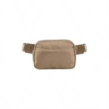 Everywhere - Rionera para mujer, 5 bolsillos con cierre de nailon, Gris marrn - Gris marrón - Ver 1