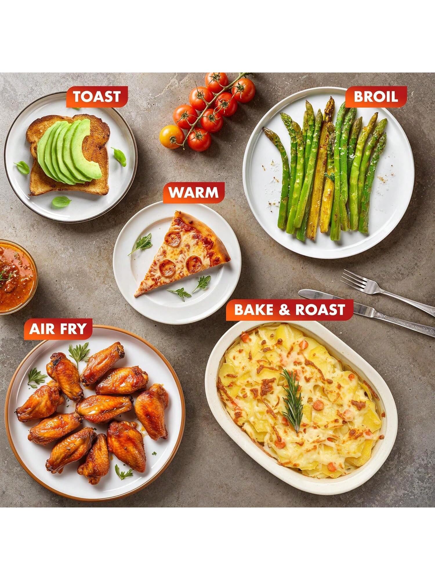 Acero inoxidable y negro