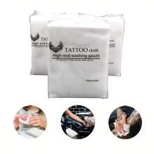 50 Sheets/Pack Tattoo Wipes, Dry Wipe Tissues, Body Art Permanent Makeup Removal Tissues, Professional Spa Beauty Salon And Home Use, Also Suitable For Tattoo Beginners And Experienced Tattoo Artists Tattoo Supplies - Multicolor - View 2