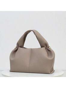 Borsa a tracolla singola premium con tracolla a tracolla Cloud Dumpling Bun da donna, senza logo