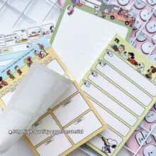 SNOOPY 1本史努比A7迷你笔记本笔记小型便携式笔记本口袋本计划让学生轻松追踪他们的笔记本（随机款式）