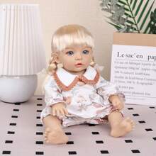 12 Inch Reborn Baby Doll, Lifelike Soft Body Doll, Cute Makeup Face, Blue Eyes, Realistic Newborn Doll Suitable For Girls And Boys Over 3 Years Old,Newborn Baby Doll,Baby Alive Doll Clothes,Real Baby - The Whole Doll - View 5