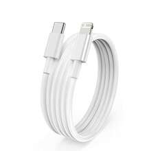 Cable de carga rápida PD de 3,3 pies/100 cm, 30 W, compatible con transferencia de datos para iPhone 14 13 12 Pro Max Plus