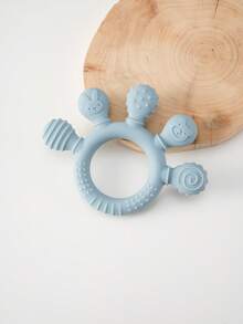 PopLittleOne 1 cái đồ chơi gặm nướu bằng silicone cho bé hình bàn tay hoạt hình, vòng gặm nướu họa tiết dễ thương, phụ kiện mềm cho trẻ sơ sinh - Nhiều màu - Xem 10