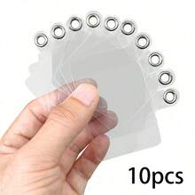 10 Stücke/Set matte transparente Kartenfach Handyhülle Klebehalterungen, universelle Handyband Halter, Anti-Verlust Verbindungsteile