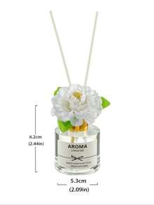 1 瓶，栀子花无焰香薰扩散器（藤条扩散器）- 50 毫升（1.7 液体盎司）家居装饰空气清新剂，适用于客厅、浴室 | 持久留香，装饰性精油扩散器，具有天然香气 - 多香 - 查看 5