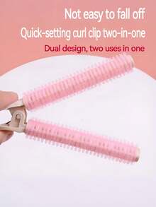 2pcs Root Volumizing Hair Clips, Self-Adhesive Bangs Puff Hair Clips, Curling Hair Tools, Hair Accessories - Multicolor - View 4