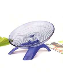 1 pieza Rueda de ejercicio silenciosa para hámsteres, adecuada para hámsteres, ratones, erizos, loros y otras mascotas pequeñas para correr y jugar - Multicolor - Ver 13