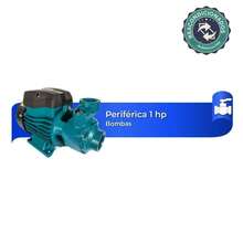 Bomba Periférica de Agua 1HP Alta Presión Alto Flujo 60L/min con Capacitor de Arranque e Impulsor de Latón para Subir Agua a Tinaco, Cisterna y Sistema Doméstico Reacondicionada, IUSA - Azul - Ver 7