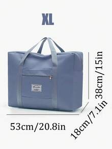1Pc 54*20*47 Túi du lịch mới cho nữ Túi xách Túi đeo vai Túi tập thể dục Túi hành lý Túi qua đêm Đa năng Đa năng với nhiều ngăn Có túi đựng giày Dung tích lớn Đồ dùng du lịch thiết yếu cho kỳ nghỉ Túi du lịch Túi hành lý Vali Túi du lịch cho nữ - Nhiều màu - Xem 17