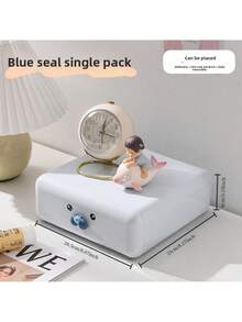 1 pieza Caja de almacenamiento con forma de animal lindo y gran capacidad con cajón, organizador de escritorio para uso doméstico