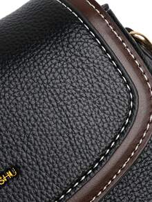 2026 高品质柔软PU皮革斜挎包 女士设计师单肩邮差包 新款女士包包 奢华手提包