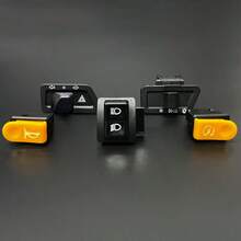 Head Light Horn Turn Signal Hazard Starter Button Toggle Switch For WAVE 125 WAVE 110 WAVE110 W125 W110 For Suzuki Smash 115 110 / Suzuki Spin 125 SGP For Dio 2 3 Japan Specs