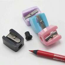 Black Beauty Eyebrow Pencil With Comb And Sharpener, Cosmetics Sharpener, Makeup And Accessories