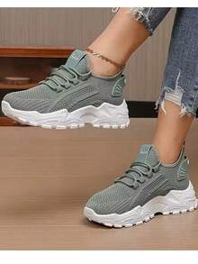 2025 New Women's Sports Casual Shoes Women's Autumn Breathable Lace-Up Easy To Put On And Take Off Height Increased Style Summer Outdoor Travel Running And Rock Climbing Women's Outdoor Sports Shoes, Suitable For Women With Casual, College Style, And Running, Suitable For Travel, School, And Mountaineering Durable Thick-Soled Summer Women's Shoes, Must-Have For Halloween, White Represents Ghosts, Skeletons And Other Horror Elements, Creating A Gloomy And Eerie Atmosphere, Often Used As An Embellishment For Other Horror Styles. There Are Also Many Styles To Choose From (52 Is Not A Pair Of Shoes, But The Insoles.)