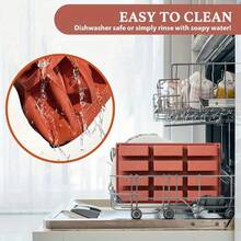 2pcs Non Stick Silicone Chocolate Mold Granola Bar Mold Candy Bar Mold For Baking Chocolate Energy Bars Protein Nutrition Cereal Bars Cheesecake