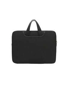 1 件 13.3/14/15.4/15.6/16 英寸纯色休闲笔记本电脑内胆包