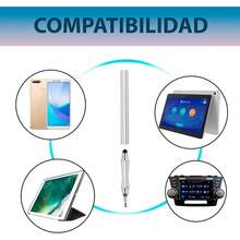 Vmingo Lapiz Optico Pluma Stylus Celular Tablet Pc Pantalla Touch Cintura Blanco - Blanco - Ver 4