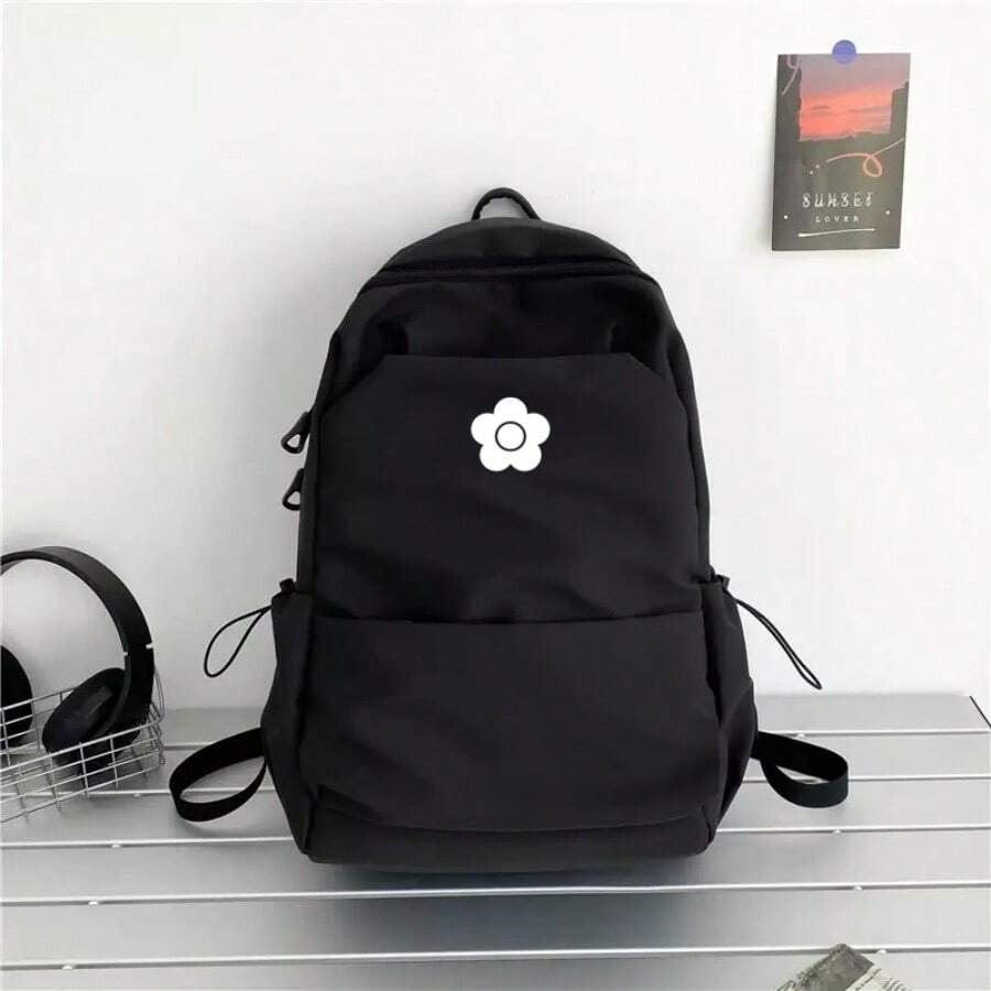 Lightweight Multi-Compartment Backpack For High School Students, Large Capacity Travel Backpack, High Value Multi-Purpose Backpack For Men And Women - Black - View 1