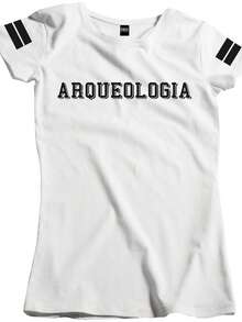 Camisa Feminina Curso Profissão Arqueologia fac6 - Branco - Visão 5