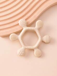 PopLittleOne 1 món đồ chơi gặm nướu bằng silicone cho bé màu trơn họa tiết dễ thương phụ kiện mềm cho trẻ sơ sinh rèn luyện xúc giác đồ dùng cho bé - Nhiều màu - Xem 11