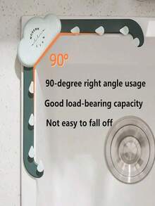 51 Piece Set Of Kitchen Sink Filter, ABS Plastic Triangular Drainage Basket, Non Food Contact Washing Net Filter, Suspended Storage Rack For Bowl Drainage And Food Waste, With Two Adhesive Strips For Easy Installation