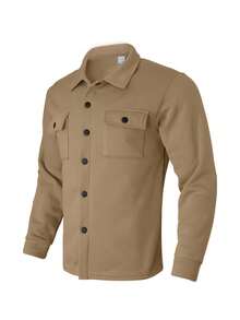 1 Stück Herren leichte Jacke, modischer College-Stil, lässige Freizeitoberbekleidung, neue Kollektion für Frühling/Herbst