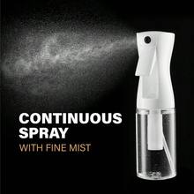 2 Pack Continuous Spray Bottles - Ultra Fine Mist Sprayer Spray Bottle Hair Spray Bottle Hair Spray Bottles Hairstyling, Cleaning, Salons - 2pk 6.8 OZ 200 ML